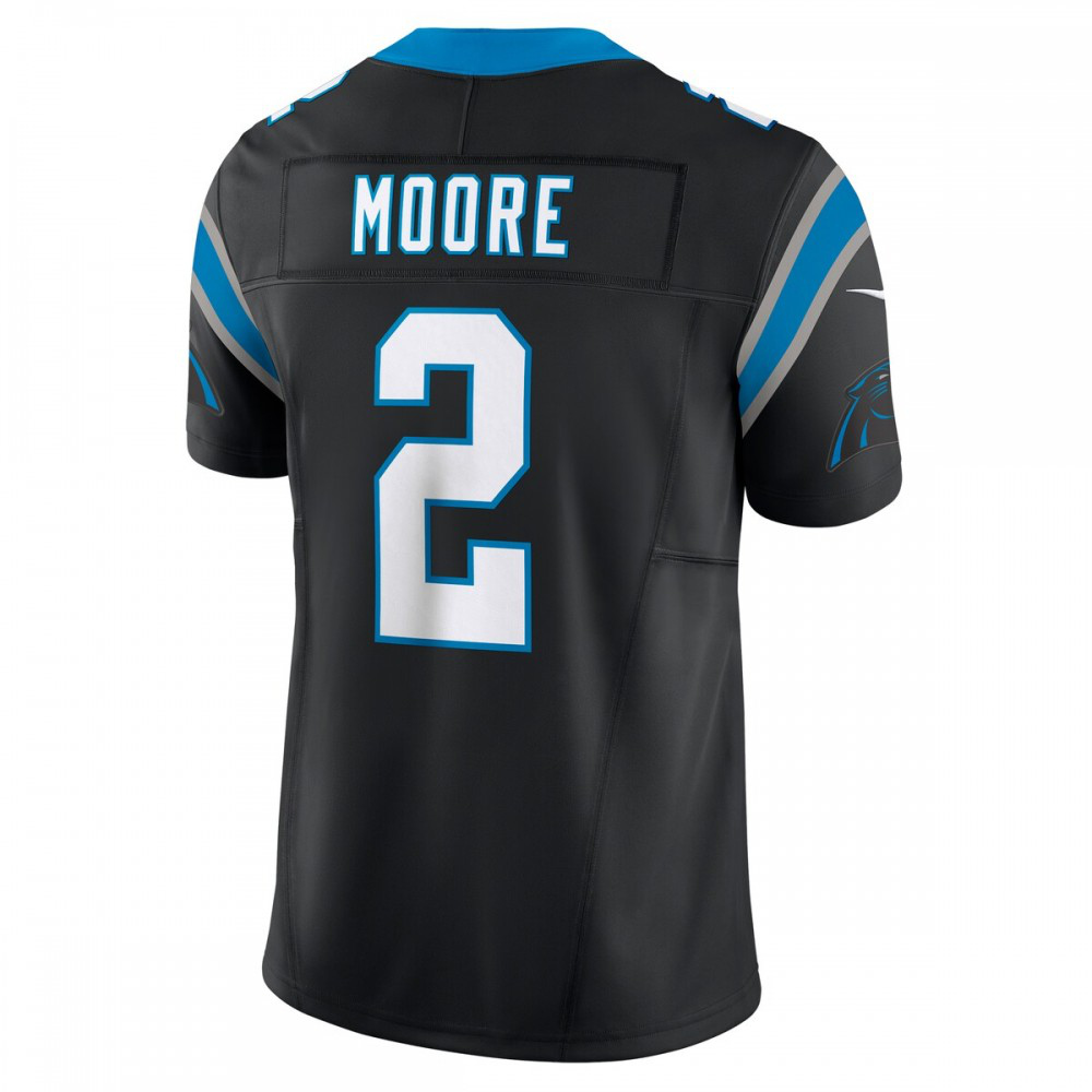 D.J. Moore Carolina Panthers Nike Vapor F.U.S.E. Limited Jersey - Black-GridironStore